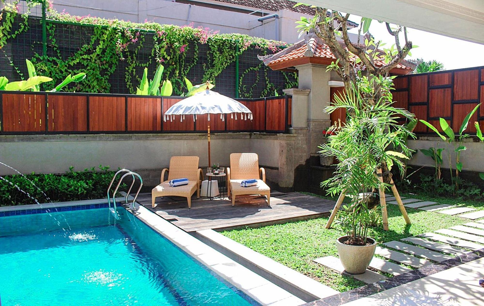 Kubu Gwk Resort Jimbaran Chambre photo